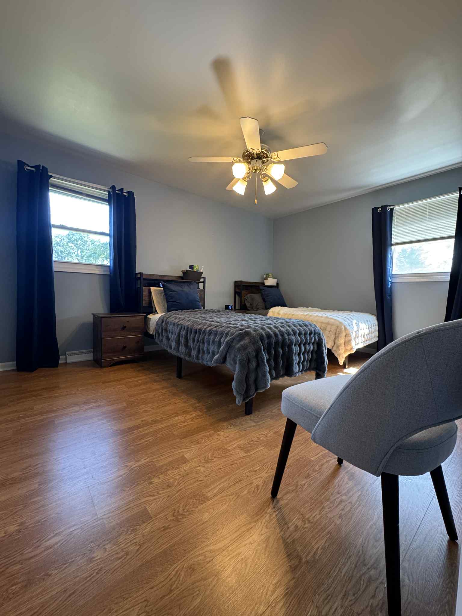 Spacious Bedrooms